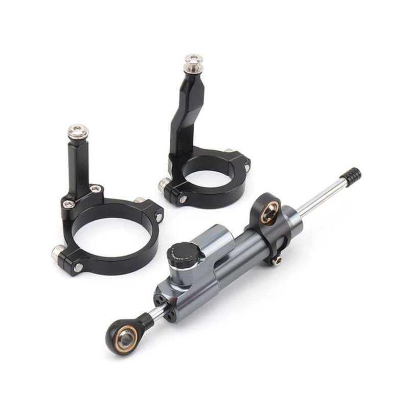 DINGYIG Motorrad Stabilisator Lenkungsdämpfer Montagehalterung Unterstützung Kit Für ZX-4R Für ZX 4R Für ZX4R Für ZX-4RR Für ZX 4RR 2023- Stabilisator(Set - 14) von DINGYIG