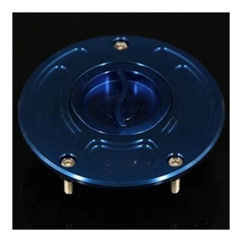 DINGYIG Motorrad Tankdeckel Abdeckung Zubehör Für ZX-10R Für ZX10R Für ZX10 R 2004-2005 Tankdeckel(Blue) von DINGYIG