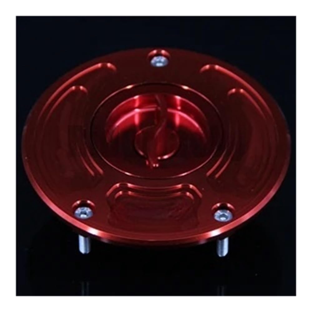 DINGYIG Motorrad Tankdeckel Abdeckung Zubehör Für ZX-10R Für ZX10R Für ZX10 R 2004-2005 Tankdeckel(Red) von DINGYIG
