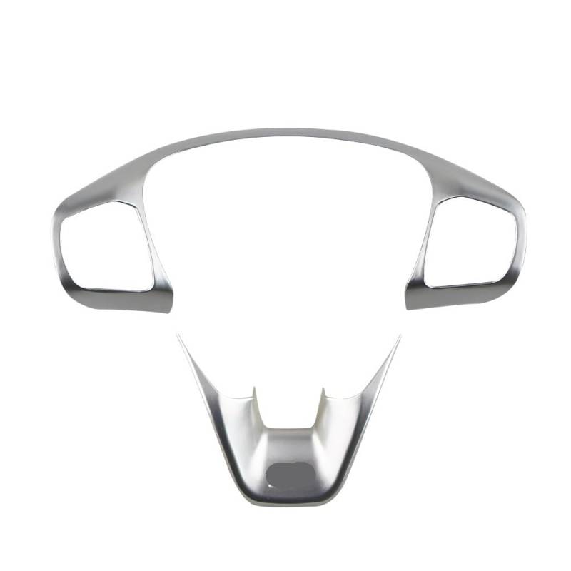 DINGZEN Lenkrad Zierrahmen Aufkleber Für Ford Für Puma 2019-2022 Auto Lenkradverkleidung Steuertaste Rahmenabdeckung Styling(Color A) von DINGZEN