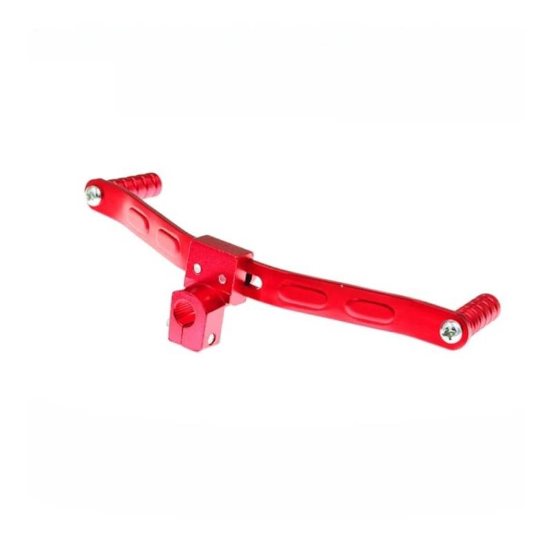 DINGZEN Schalthebel Motorrad Doppelkopf Schalthebel Aluminiumlegierung Kick Start Hebel Nachrüstung Ersatz Motorradzubehör von DINGZEN