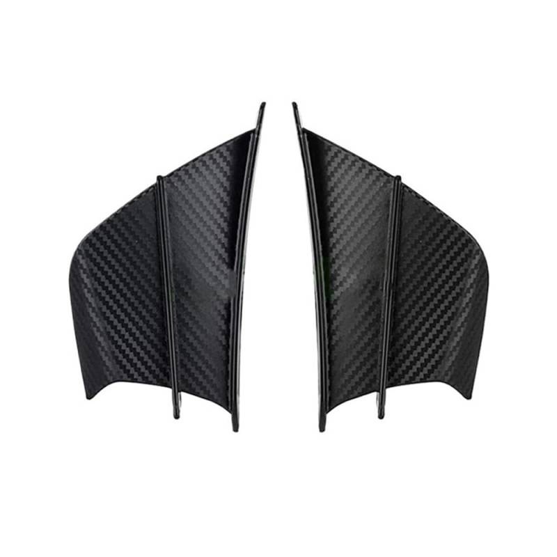 Verkleidungen Hinten Schwanz Motorrad Carbon Fiber Winglet Seite Spoiler Air Deflektor Flügel Kit Universal Motorrad Front Verkleidung Aerodynamische Winglets von DINGZEN