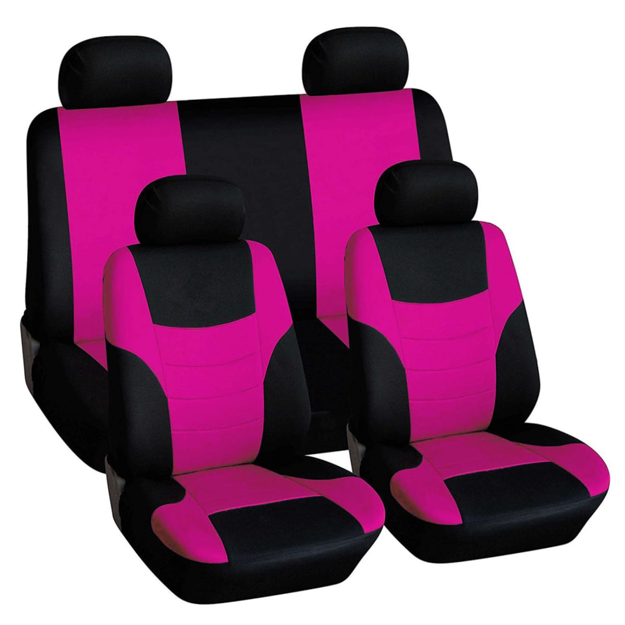 DINHEAROM 8Stücke Teiliges Sitzbezüge Set für Autos Fluoreszierendes Atmungsaktives Mesh Material Installieren für Vordersitze und Rücksitze DINHEAROM 8Stücke Teiliges Sitzbezüge Set für Autos Fluoreszierendes Atmungsaktives Mesh Material Installieren für Vordersitze und Rücksitze von DINHEAROM