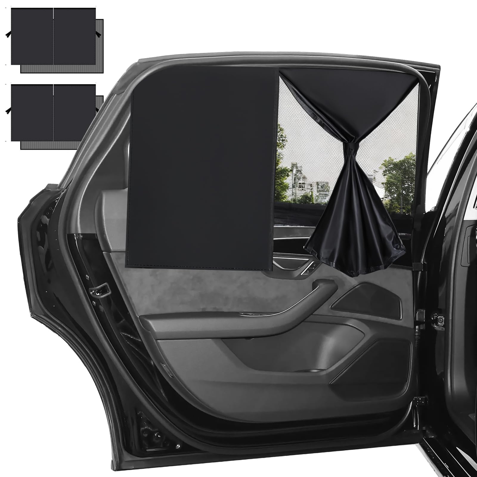 2 Stück Sonnenschutz Auto Baby, Magnetisch Auto Vorhang,UV Schutz Sonnenblende Auto Double Protection Effect Autofenster Sonnenschutz,für Schützt Kinder, Erwachsene Auto Verdunkelung Fenster 2 Stück Sonnenschutz Auto Baby, Magnetisch Auto Vorhang,UV Schutz Sonnenblende Auto Double Protection Effect Autofenster Sonnenschutz,für Schützt Kinder, Erwachsene Auto Verdunkelung Fenster von DINSONG