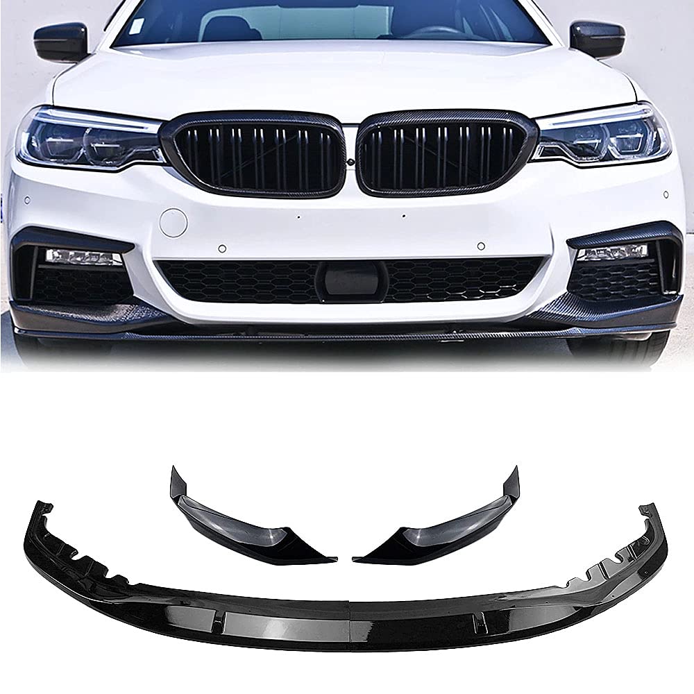 DIQON Frontspoiler, für BMW G30 Sport 2017-2020 Leistung glänzend schwarz Auto niedriger Splitter kit Front Bumper Spoiler lippe DIQON Frontspoiler, für BMW G30 Sport 2017-2020 Leistung glänzend schwarz Auto niedriger Splitter kit Front Bumper Spoiler lippe von DIQON