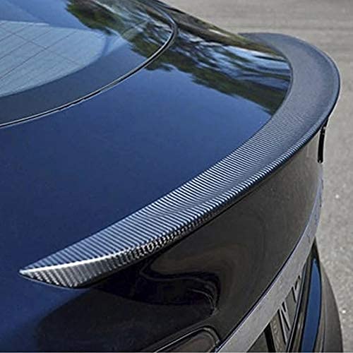 DIQON Heckflügel Spoiler Tesla Model S Sedan 60 70 75 85 90 D P85D P90D P100D 2012-2017 Hochglanz-Kohlefaser-Kofferraumspoiler von DIQON