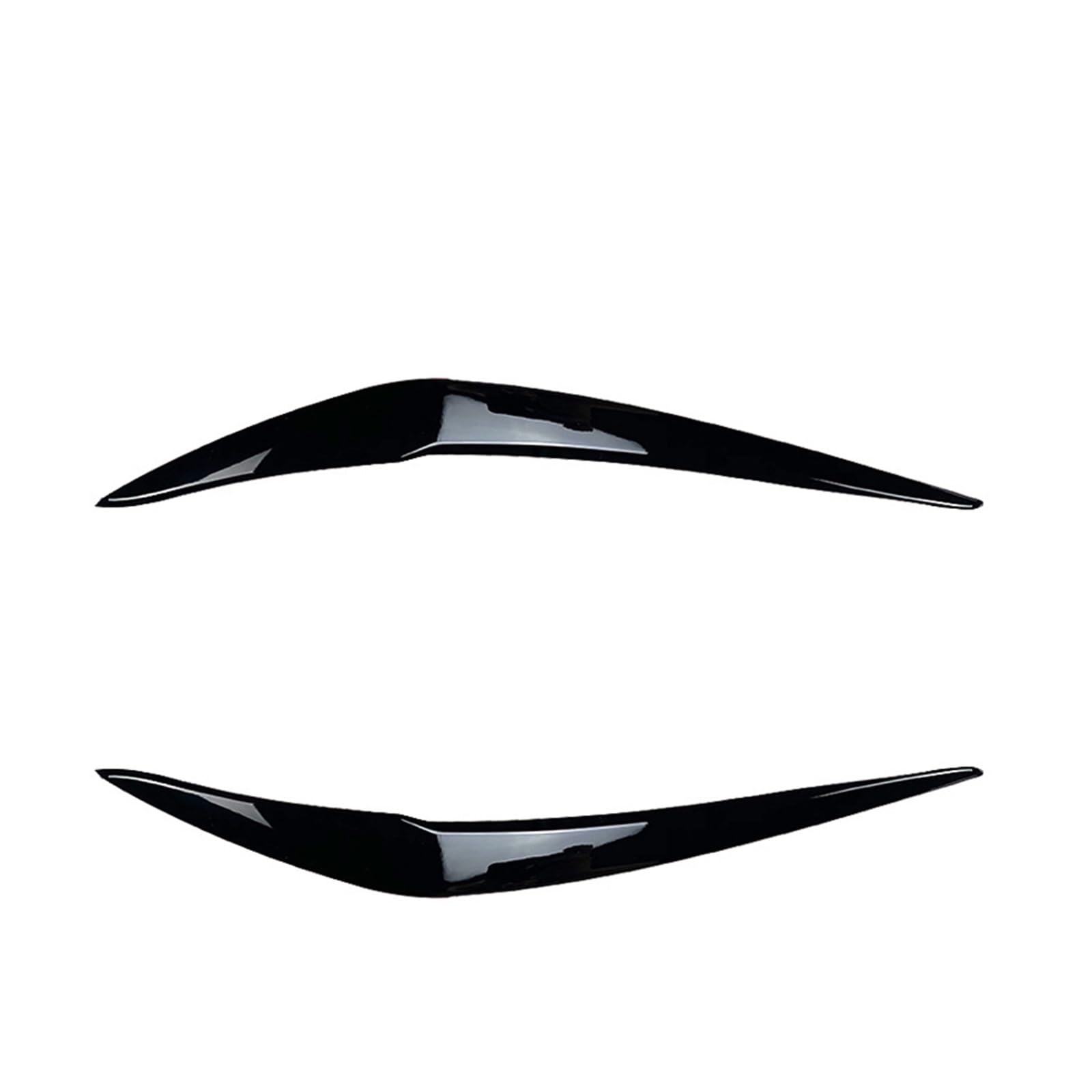 DIQUA Auto-Scheinwerfer, Augenbrauen-Augenlid-Lampe, helle Augenbrauen, passend for BMW 1er F20 F21 116i 118i 120i 125i M135i M140i GlossyCarbon 2015–2019 Autoscheinwerfer-Stirn (Size : Gloss Black) von DIQUA