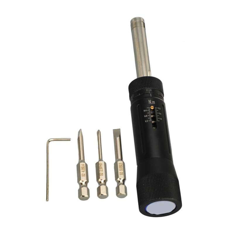 1/4in Interface 0.2 to 1.2N.m Adjustable Torsion Screwdriver Idling Pre Set Manual Torsion Screw Driver von DIRBAK