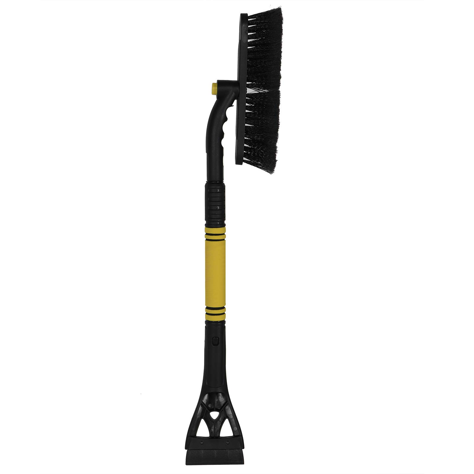 DIRBAK 3 in 1 Multifunktionsleitbares Autofahrzeug Eiskranker Schneebürstenschaufel Entfernung Reinigungswerkzeuge für Winterauto -Pflege Hochfärbung ABS Aluminiumlegierung PVC -Material (Yellow) von DIRBAK