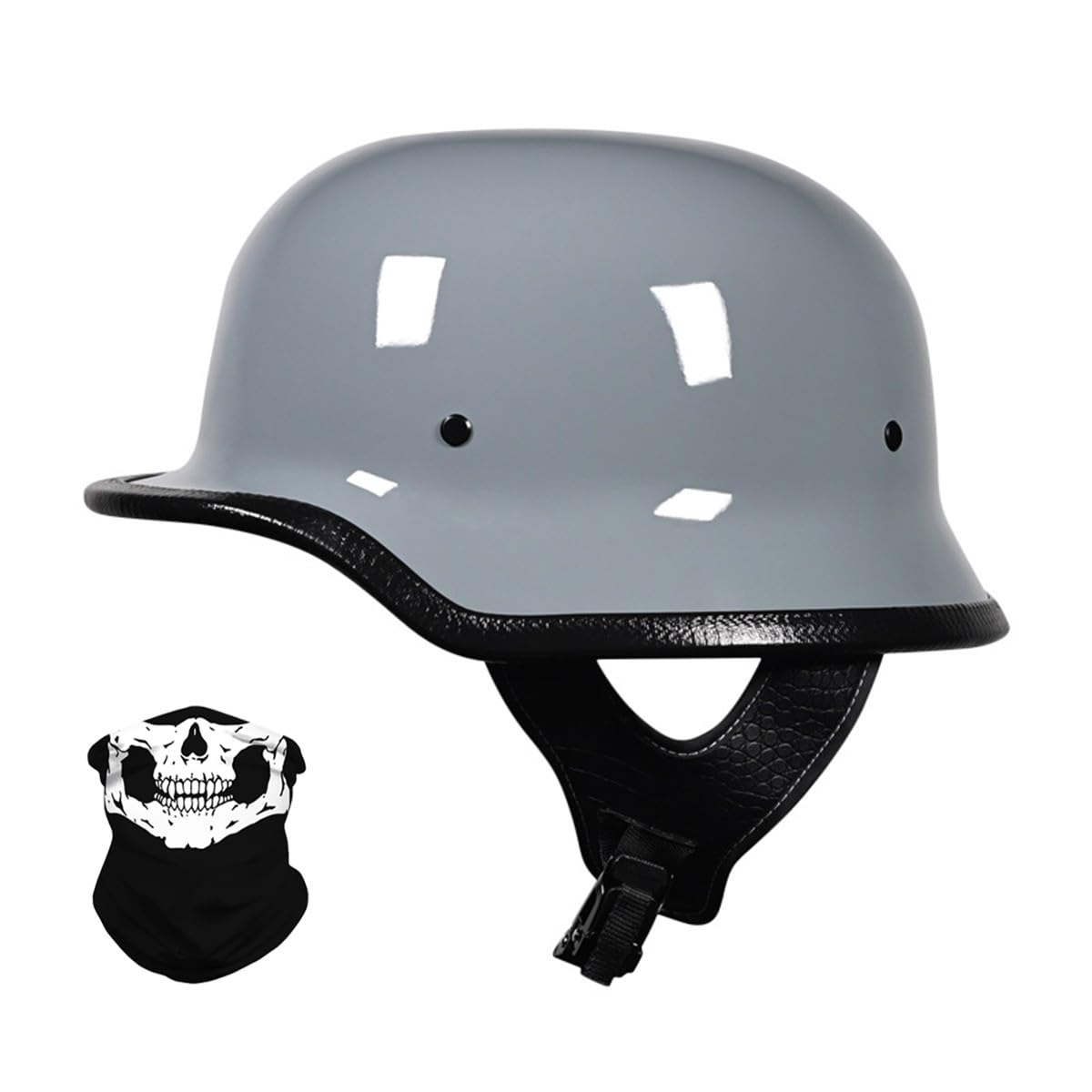 Vintage Jet Helm Halb Helm Öffnen Motorradhelm ECE-Zertifizierung für Straßenroller, Fahrräder, Mopeds Cruiser M-XL Vintage Jet Helm Halb Helm Öffnen Motorradhelm ECE-Zertifizierung für Straßenroller, Fahrräder, Mopeds Cruiser M-XL von DIRERTYS