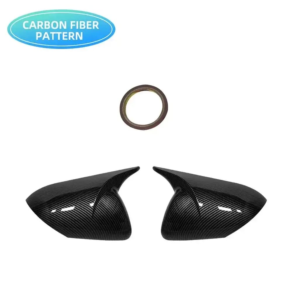 2pcs kompatible Auto -Seitenspiegel -Abdeckkappe für 3 Axela BL 2009 2012 2012 2012 2013 in Farbe(Carbon fiber pattern) von DIWUCXCA