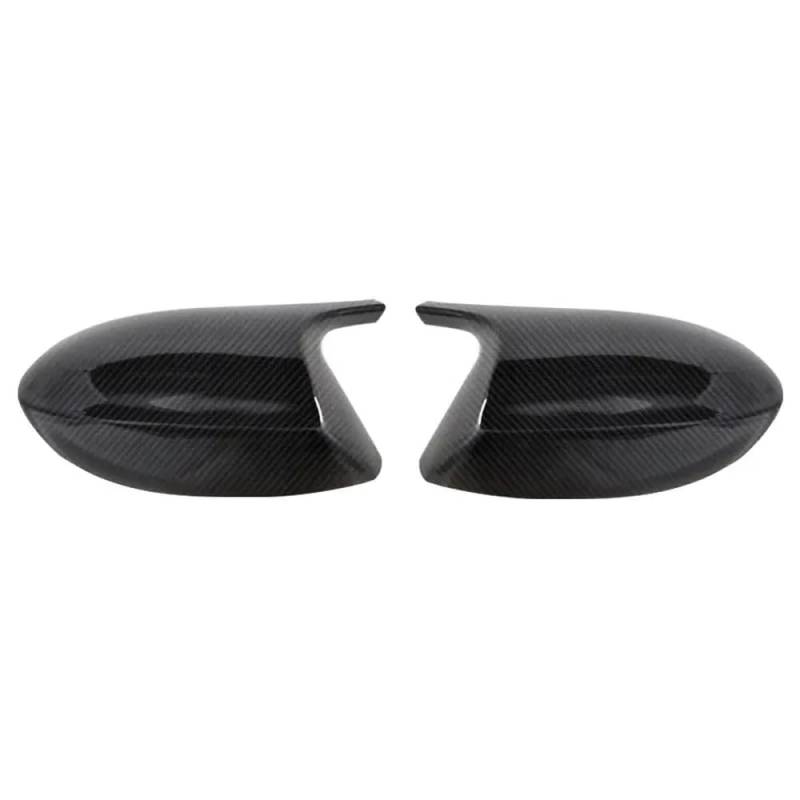 ABS Black M Style Side Mirror Cover -Kappe für Z4 E89 2009 bis 2018 Türrückspiegel(Carbon fiber pattern) von DIWUCXCA