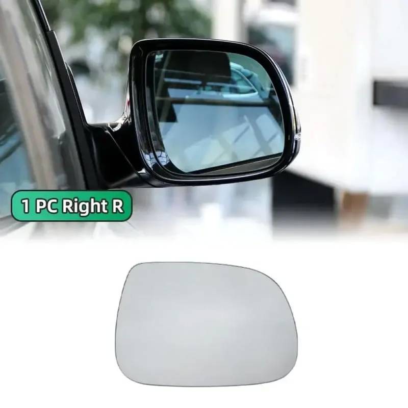 Beheizter Seitenflügelspiegelglas für Q5 SQ5 8R 2008-2017 Q7 2010-2015 Weitwinkel-Rückfahrkompatibilität(1Pc Right) von DIWUCXCA