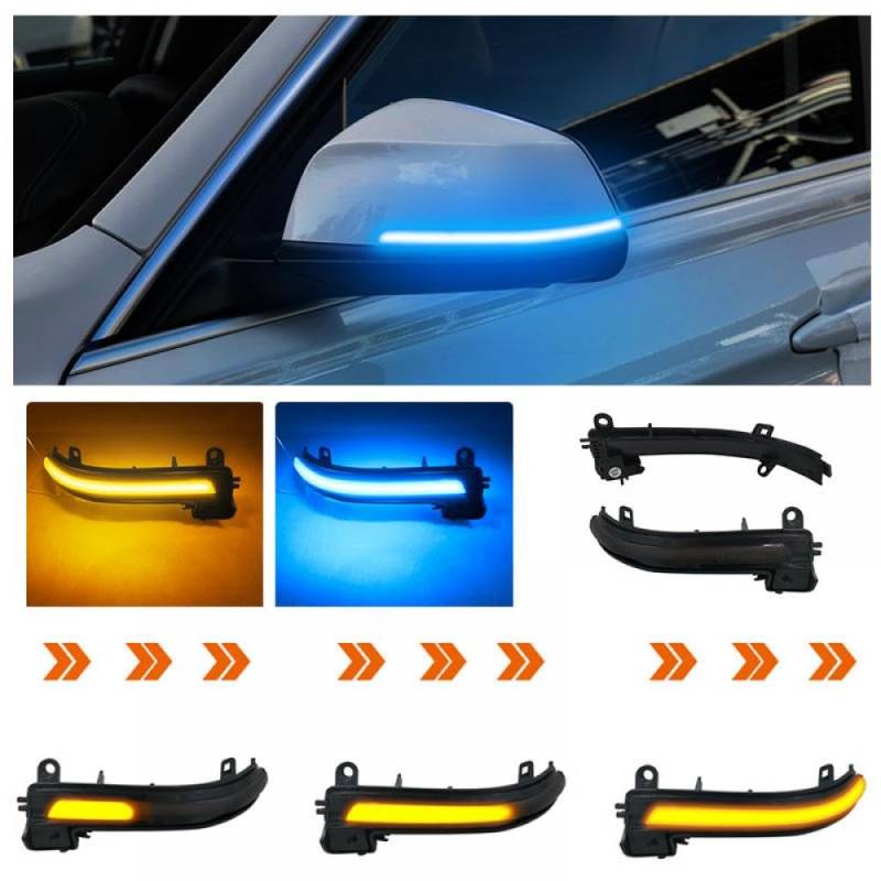 Dynamic Black -LED -LICHKE(Blue-Yellow) von DIWUCXCA