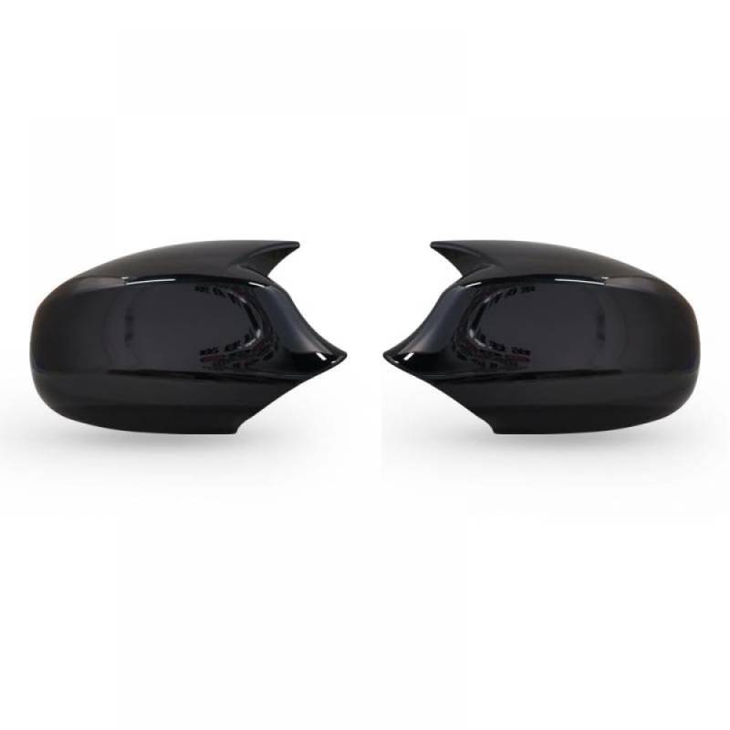 M -Stil Rückspiegelkappen für E87 E81 E82 E90 E91 E92 E93 120i 128i 118d 120d 130i Modelle(ABS Black) von DIWUCXCA