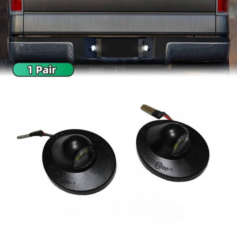 -Nummernschild -Licht -Montage für kompatible LKWs F150 F350 F450 2 Pack von DIWUCXCA