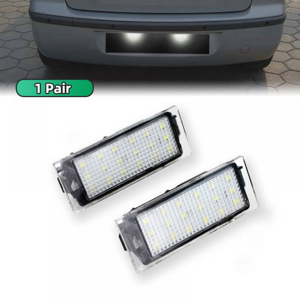 -Nummernschildlicht für 3 Clio Laguna 2 Twingo Master Vel Satis kompatible Modelle -Nummernschildlicht für 3 Clio Laguna 2 Twingo Master Vel Satis kompatible Modelle von DIWUCXCA