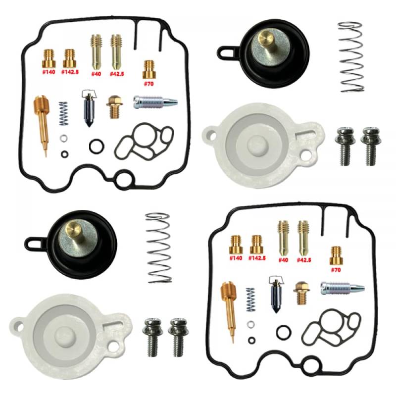 Vergaserreparaturkit für Elefant 900 1993-1997 Beinhaltet BDST 38 Float Aircut Membran Assembly Rebuild Teile(C) von DIWUCXCA