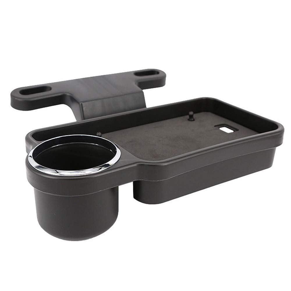 Wassertassenhalter, faltbar, Design Auto, hinten, Getränkereihe, Aufbewahrungsbox, für Autokennzeichen, Handyhalterung, Getränketablett, Organizer Schwarz Wassertassenhalter, faltbar, Design Auto, hinten, Getränkereihe, Aufbewahrungsbox, für Autokennzeichen, Handyhalterung, Getränketablett, Organizer Schwarz von DIYARTS