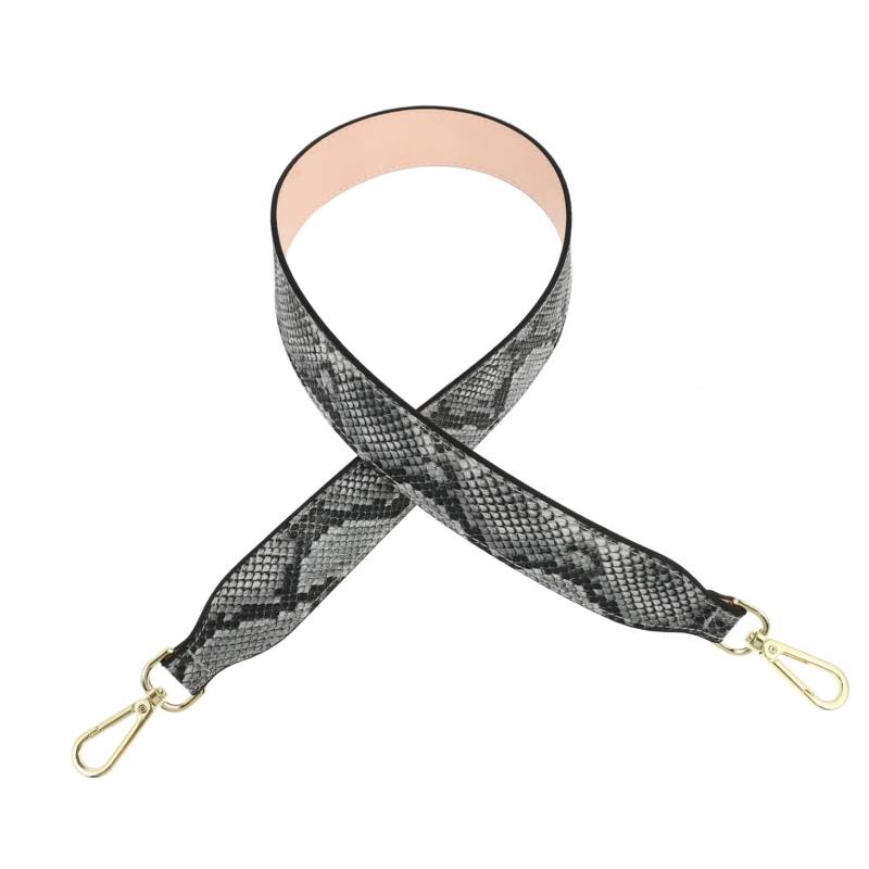 DIYEAH 1 Stück Taschenzubehör Gürteltaschenzubehör Taschenersatzgurt Clutch Ersatzgurt DIY Taschengurt DIY Taschenzubehör Breiter Schultergurt Ledertaschengurt Echtleder Grau von DIYEAH
