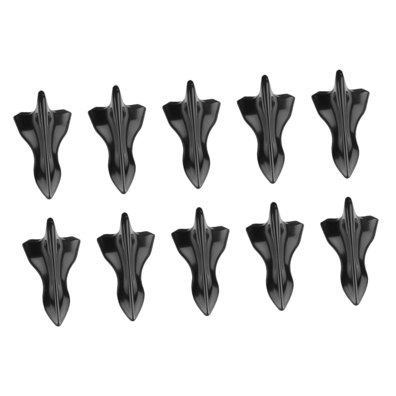 DIYEAH 10Stücke Haifischflossen Dach Spoiler für Autos Schwarze Carbonfaser Fahrzeug Dekoration Empennage für Auto Tuning Stil Passend DIYEAH 10Stücke Haifischflossen Dach Spoiler für Autos Schwarze Carbonfaser Fahrzeug Dekoration Empennage für Auto Tuning Stil Passend von DIYEAH