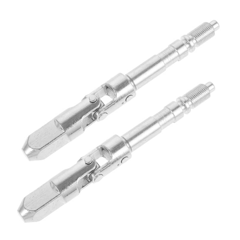 DIYEAH 2 Stück Horizontaler Doppelpumpenwagenheber Hydraulikwagenheberteile Hydraulikwagenheber Reparatursatz Wagenheber Ersatzteile Wagenheberteile Silbereisen von DIYEAH