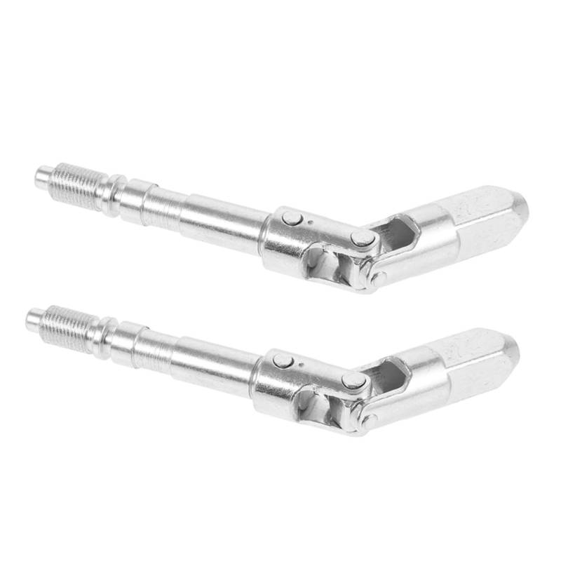DIYEAH 2 Stück Horizontaler Doppelpumpenwagenheber Hydraulikwagenheberteile Wagenheberteile Hydraulikwagenheber Reparatursatz Wagenheber Ersatzteile Eisen Silber von DIYEAH