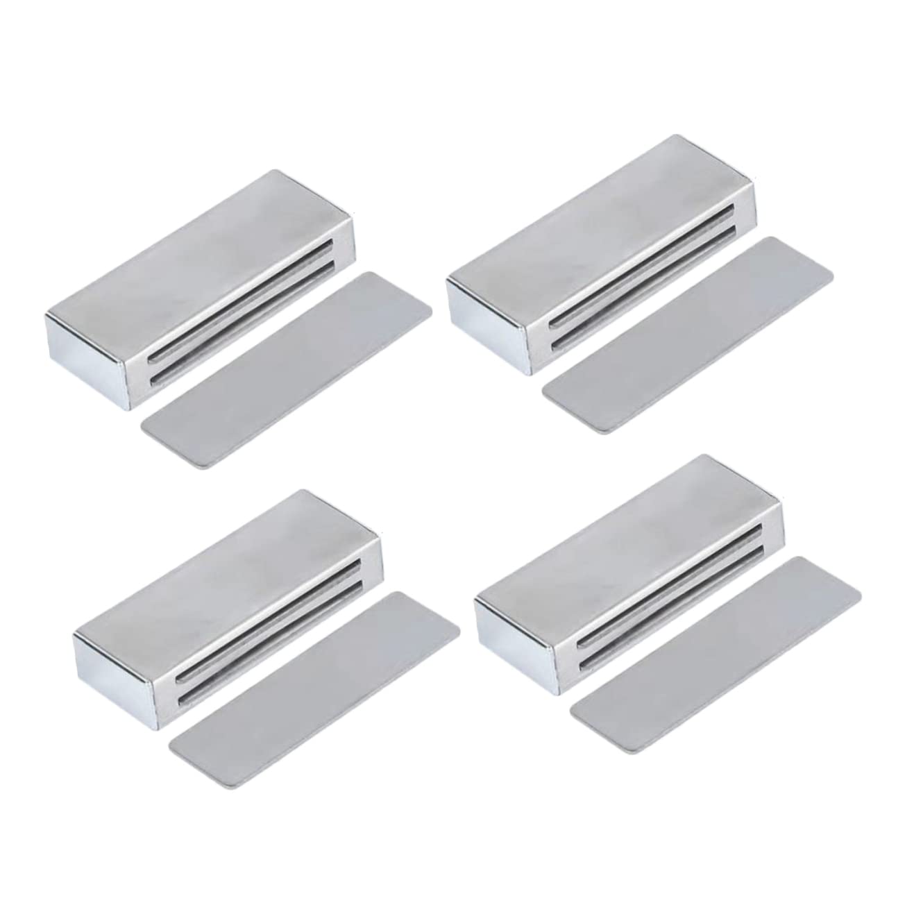 DIYEAH 4 Stück Türmagnettür magnetischer Fang für Kabinett Schranktürverschluss magnetische Türverschlüsse Schrank Schließer Verriegelung Magnetriegel für Schrank Silver DIYEAH 4 Stück Türmagnettür magnetischer Fang für Kabinett Schranktürverschluss magnetische Türverschlüsse Schrank Schließer Verriegelung Magnetriegel für Schrank Silver von DIYEAH