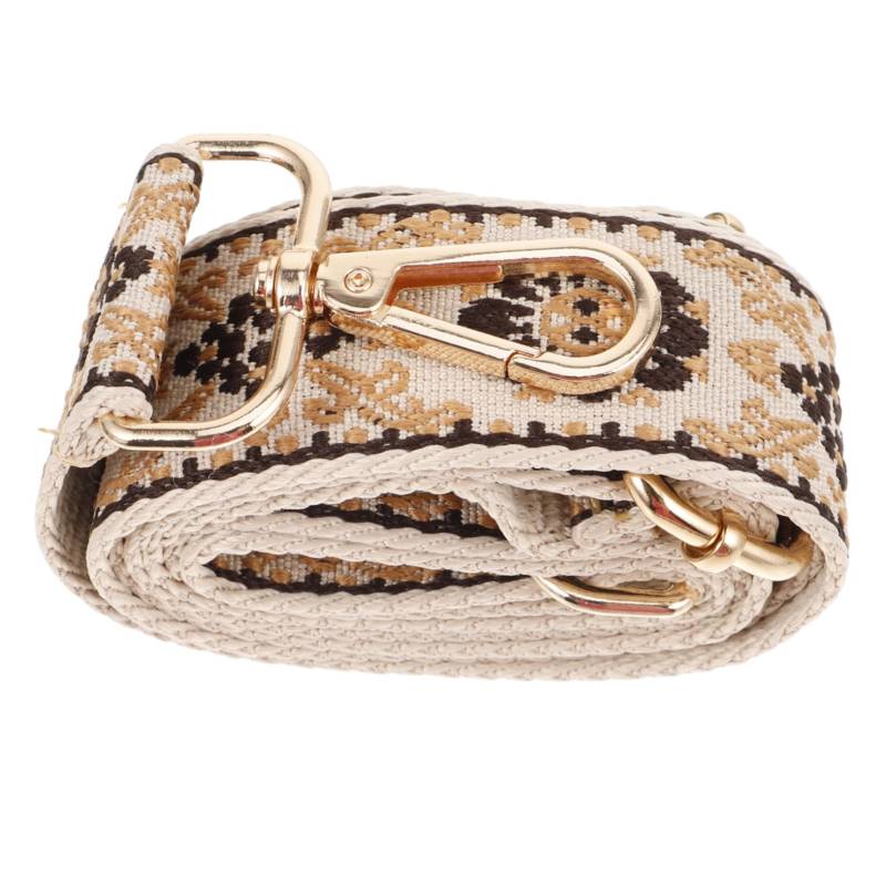 DIYEAH Dicker Handtaschengurt Umhängetasche Schulterhandtaschen Für Damen Riemen Ethnischer Breiter Handtaschengurt Sling Stil Damen Taschengurt Taschengurt Crossbody von DIYEAH