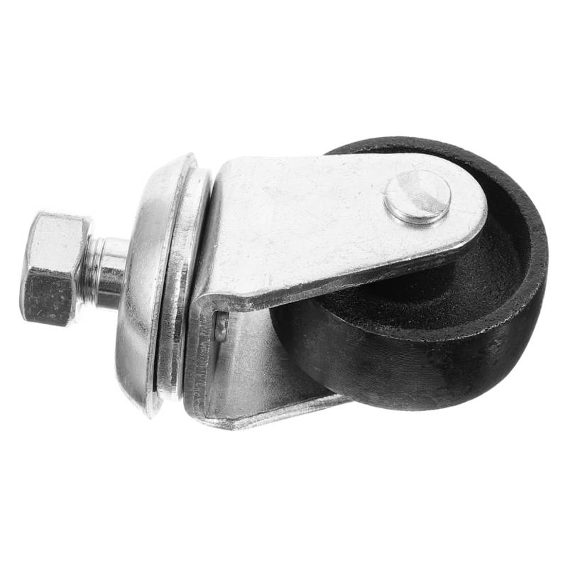 DIYEAH Wagenheber-Lenkrad horizontal Räder für die Garage Rad für Wagenheber Pflicht Lenkrollen Jack Auto zubehör Autozubehör Rolle für Wagenheber Zaubererräder Metall von DIYEAH