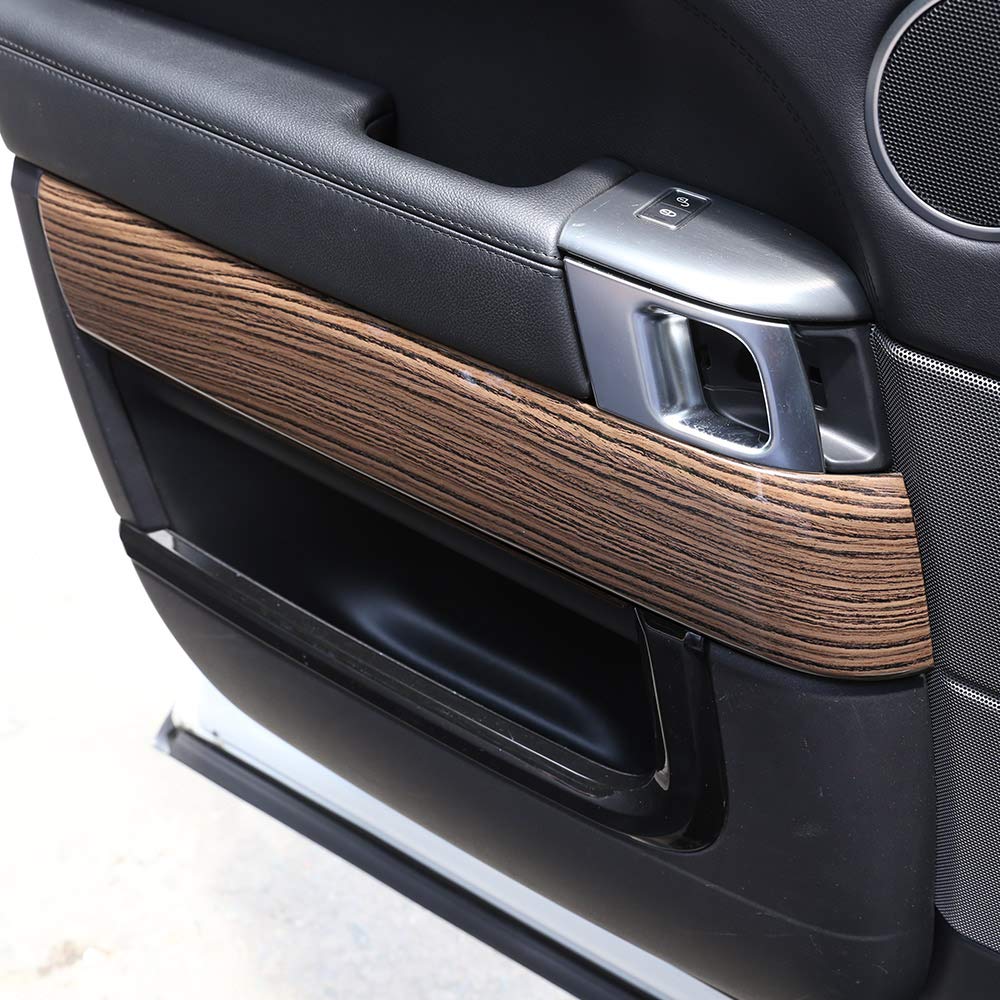 4 x Sand Holzmaserung Stil ABS Auto Tür Dekoration Panel Verkleidung für RR SPORT 2014–2017 von DIYUCAR