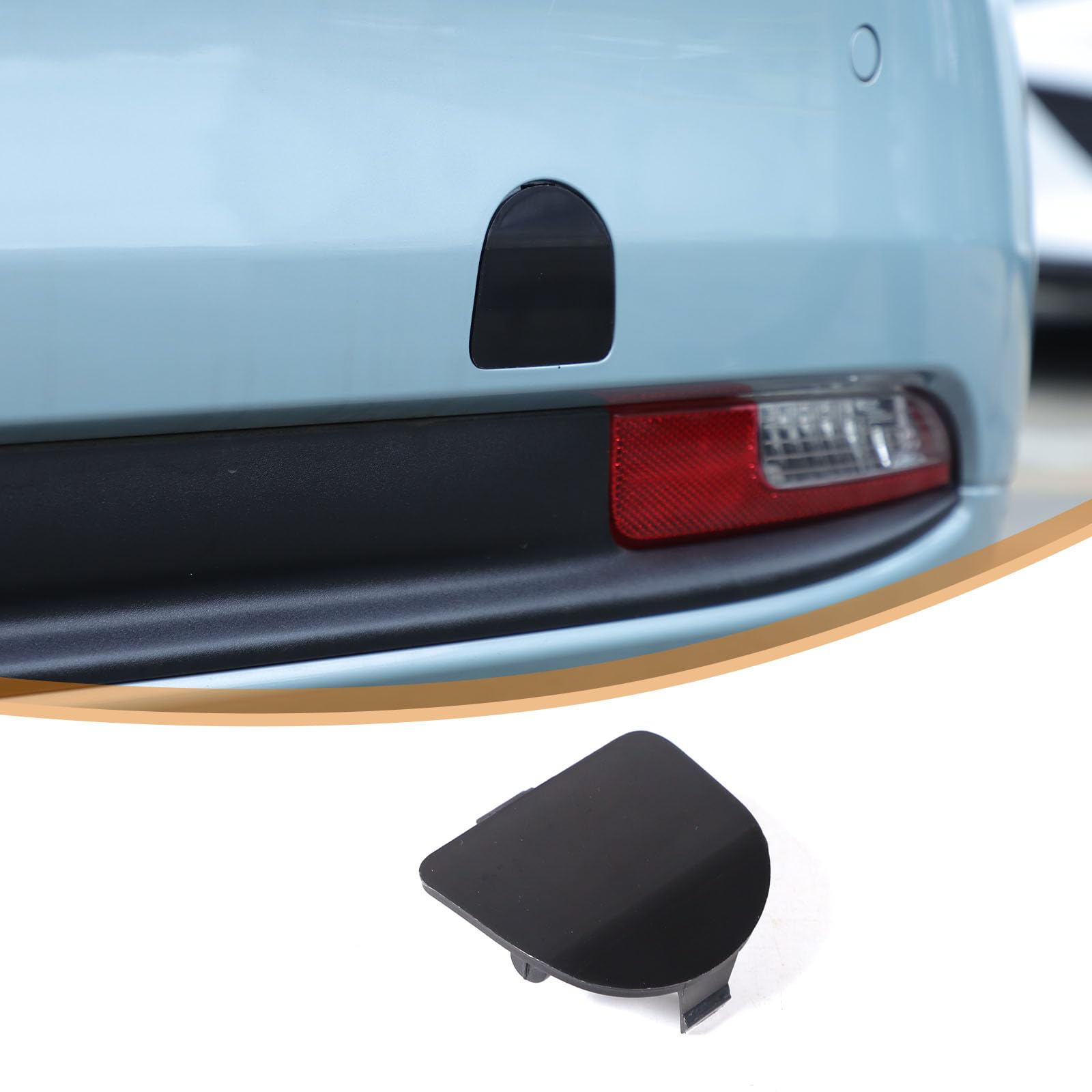 DIYUCAR ABS Auto Heckstoßstange Abschlepphaken Abdeckung Ersatzteil Kompatibel mit Fiat 500 2016-2024 Abschlepphaken Auge Deckel Abdeckung Anhänger Kappe Schwarz Autozubehör DIYUCAR ABS Auto Heckstoßstange Abschlepphaken Abdeckung Ersatzteil Kompatibel mit Fiat 500 2016-2024 Abschlepphaken Auge Deckel Abdeckung Anhänger Kappe Schwarz Autozubehör von DIYUCAR