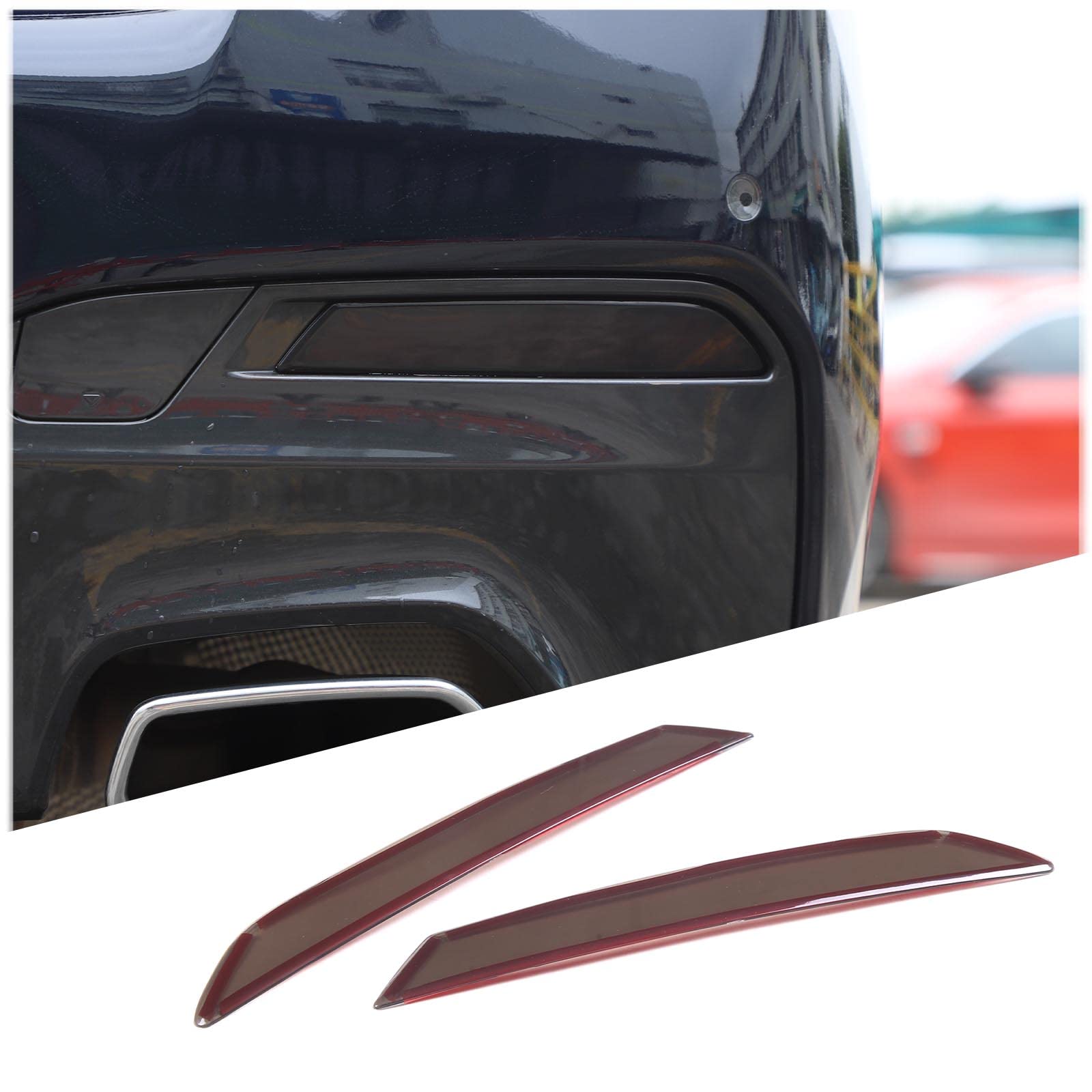 DIYUCAR ABS Schwarz Auto Rücklicht Nebelscheinwerfer Lampe Abdeckung Dekoration Trim Für BMW 5er G30 G31 2018-2022 Außenzubehör Auto Styling DIYUCAR ABS Schwarz Auto Rücklicht Nebelscheinwerfer Lampe Abdeckung Dekoration Trim Für BMW 5er G30 G31 2018-2022 Außenzubehör Auto Styling von DIYUCAR