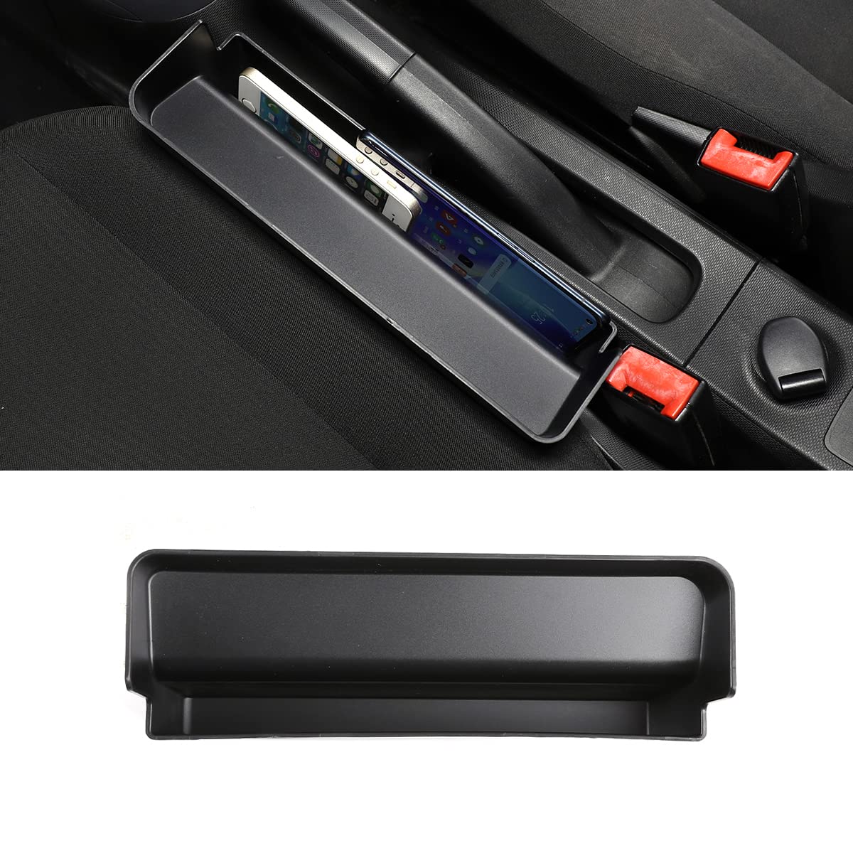 DIYUCAR Aufbewahrungsbox für Benz Smart 453 Fortwo Forfour 2015–2020, Auto-Organizer (Fahrerseite) von DIYUCAR