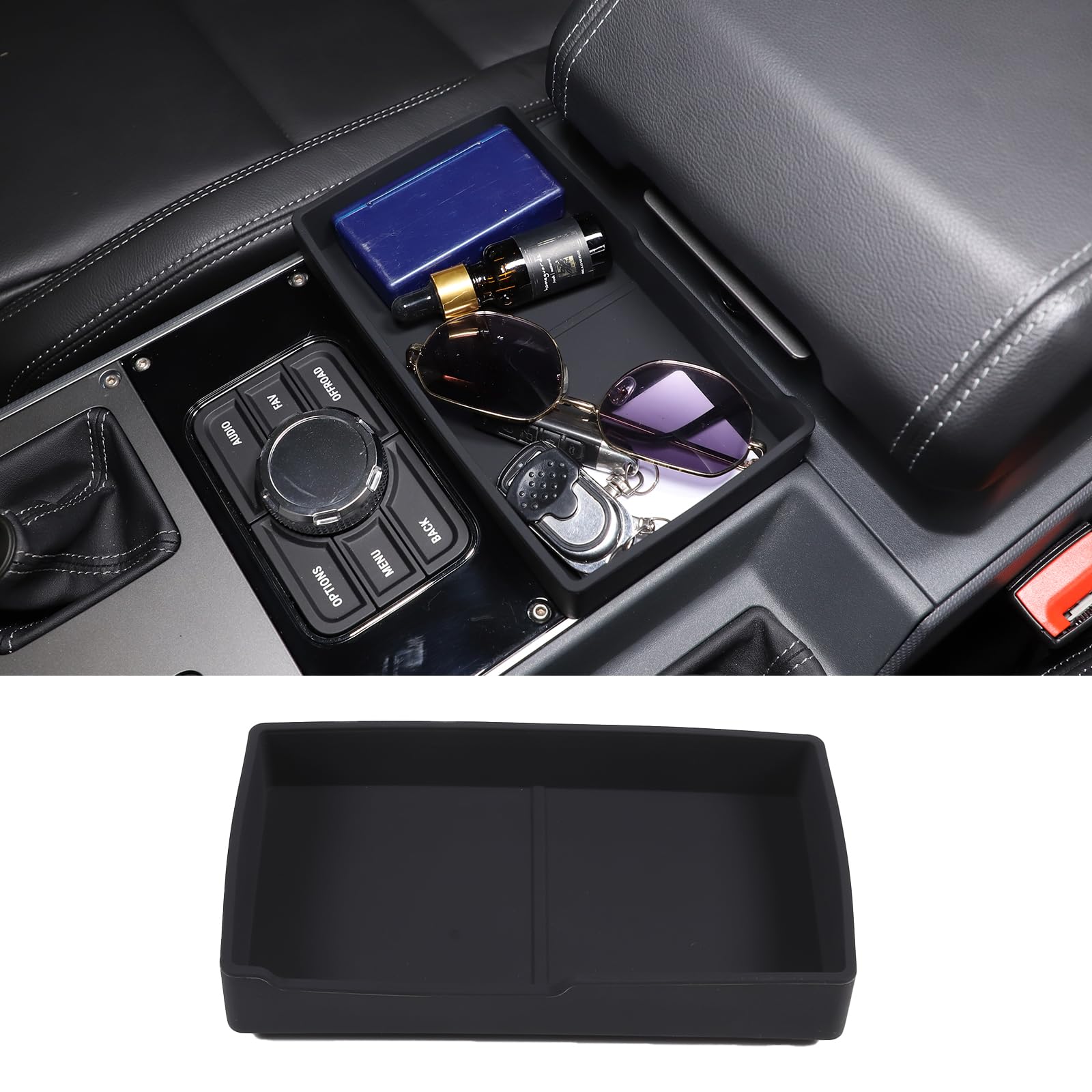 DIYUCAR Auto-Mittelkonsole Wasserbecherhalter Aufbewahrungsbox Organizer Tablett kompatibel mit Ineos Grenadier 2020-2024 Innenzubehör DIYUCAR Auto-Mittelkonsole Wasserbecherhalter Aufbewahrungsbox Organizer Tablett kompatibel mit Ineos Grenadier 2020-2024 Innenzubehör von DIYUCAR