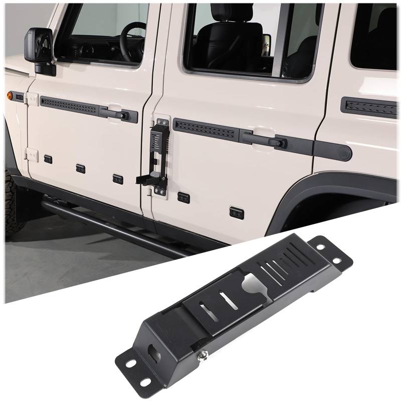 DIYUCAR Autotür-Scharnierstufe, zusammenklappbare Auto-Hecktür-Trittleiter, einfacher Zugang zum Autodach, kompatibel mit Ineos Grenadier 2020–2024 Autozubehör von DIYUCAR