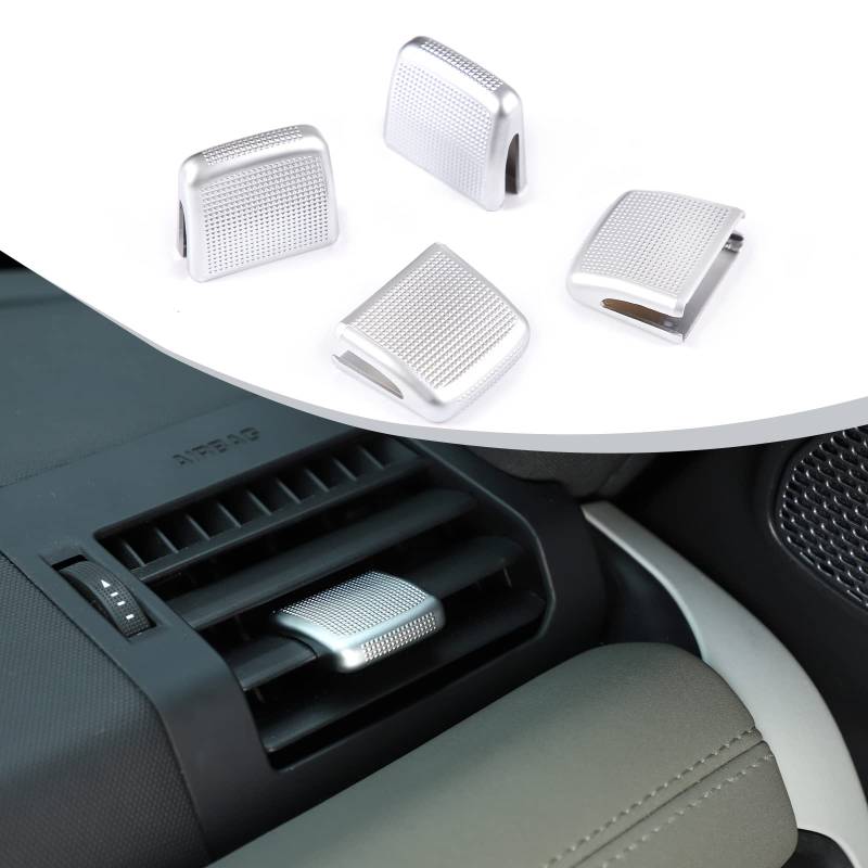 DIYUCAR Für Land Rover Defender 110 90 2020 2021 2022 Auto Armaturenbrett Klimaanlage Luftauslass Einstellstange dekorative Abdeckung Verkleidung Verkleidung von DIYUCAR