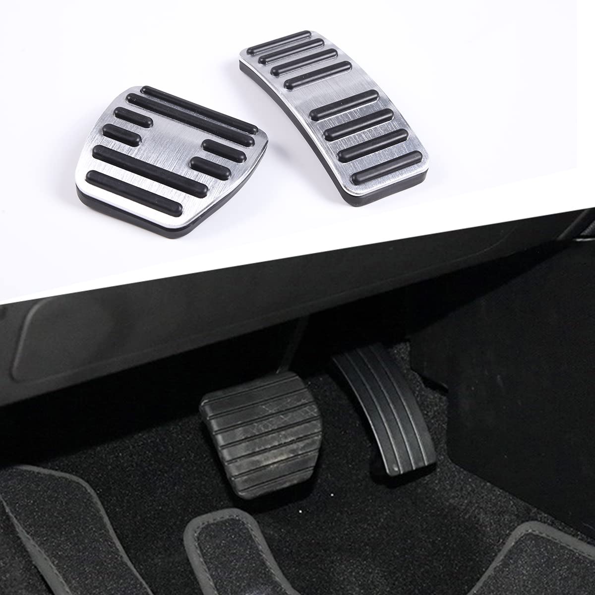 DIYUCAR Für Smart Fortwo 453 451 Forfour 2016–2021 Aluminiumlegierung Auto Gaspedal Bremspedale rutschfeste Abdeckung Gehäuse Pads Trim Zubehör DIYUCAR Für Smart Fortwo 453 451 Forfour 2016–2021 Aluminiumlegierung Auto Gaspedal Bremspedale rutschfeste Abdeckung Gehäuse Pads Trim Zubehör von DIYUCAR