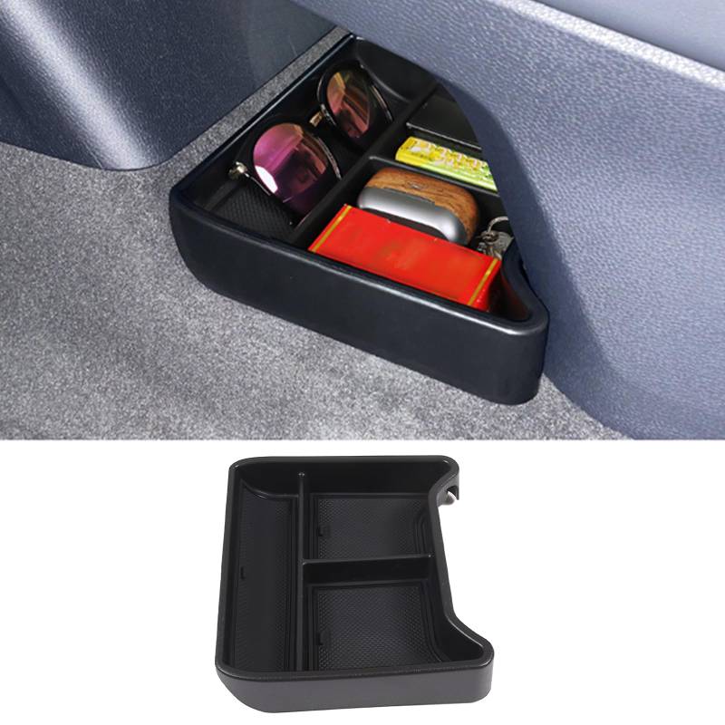 DIYUCAR Für VW ID.4 ID4 ID 4 CROZZ Mittelkonsole Aufbewahrungsbox ID4 Organizer Tray Handschuhfach Untere Mittelkonsole Kompatibel mit VW ID.4 Zubehör (Linkslenker) von DIYUCAR