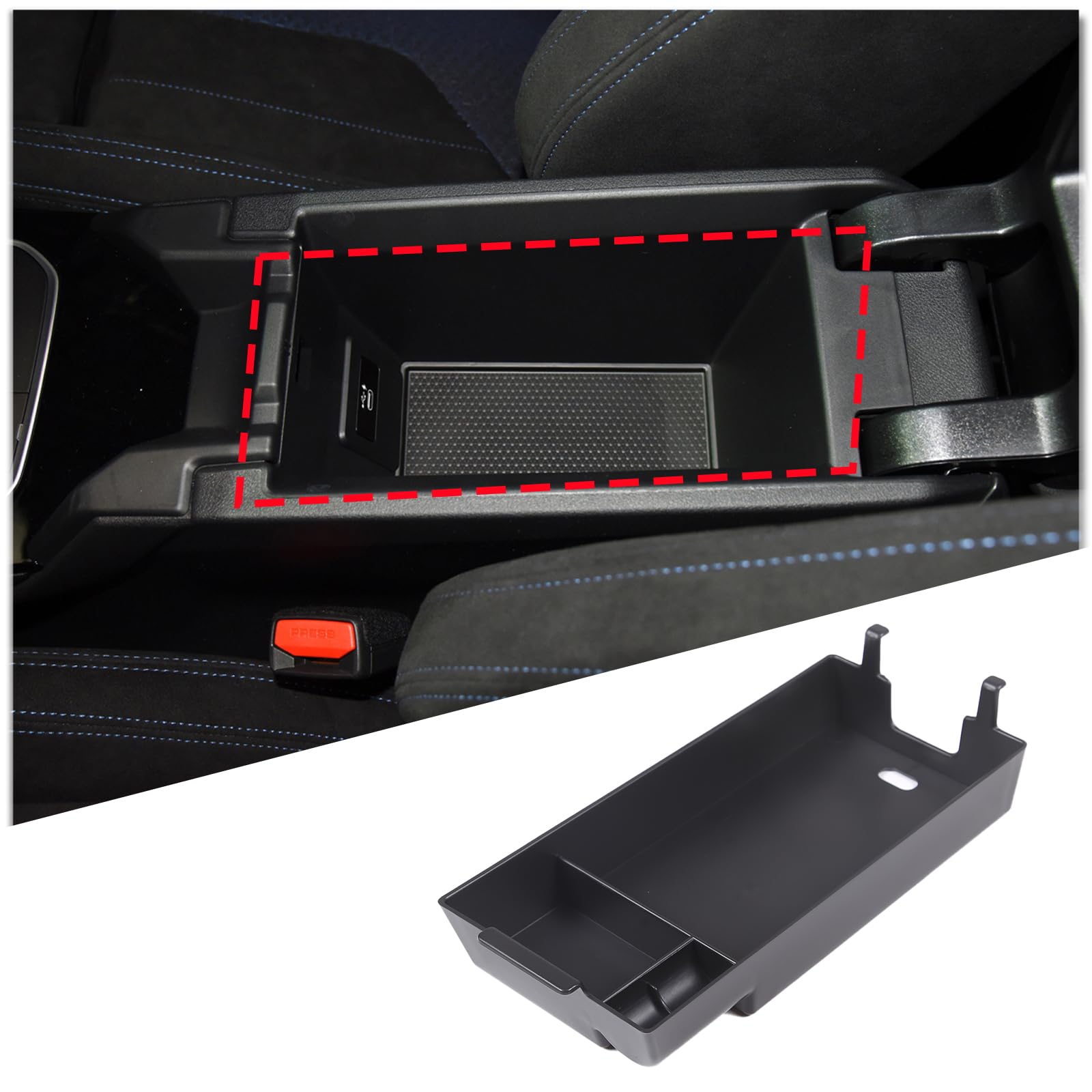 DIYUCAR Kompatibel mit 1 2er Serie F40 F44 2020-2024 Mittelkonsole Aufbewahrungsbox Auto Mittelarmlehne Organizer Tray Handschuhfach Autozubehör DIYUCAR Kompatibel mit 1 2er Serie F40 F44 2020-2024 Mittelkonsole Aufbewahrungsbox Auto Mittelarmlehne Organizer Tray Handschuhfach Autozubehör von DIYUCAR