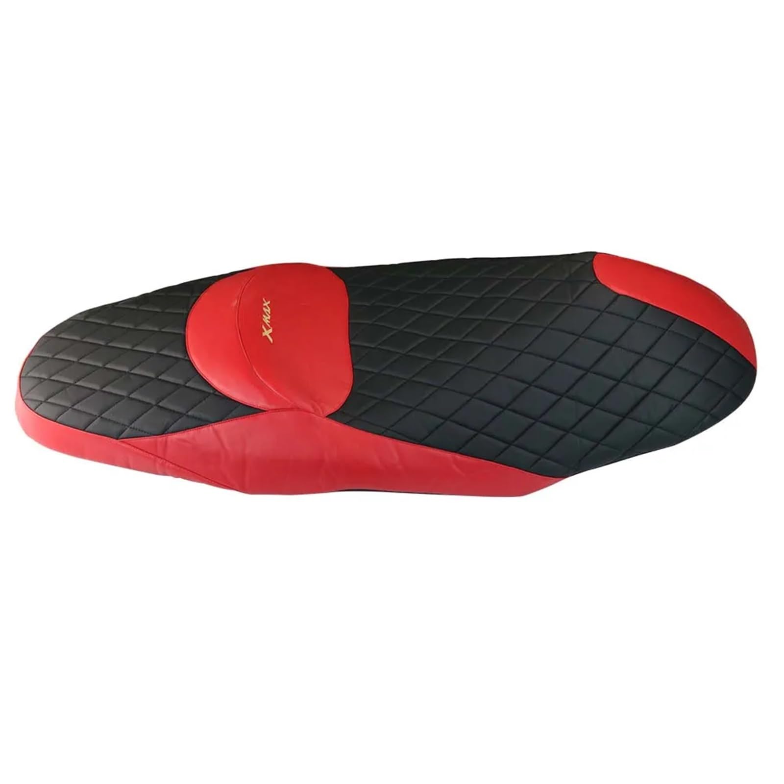 DIYUHUO Für XMAX300 X-MAX XMAX 300 125 250 400 Motorradzubehör, Leder-Sitzbezug, Isolierung, Sitzkissenbezug, Schutz, Rot (Lederbezug)) von DIYUHUO
