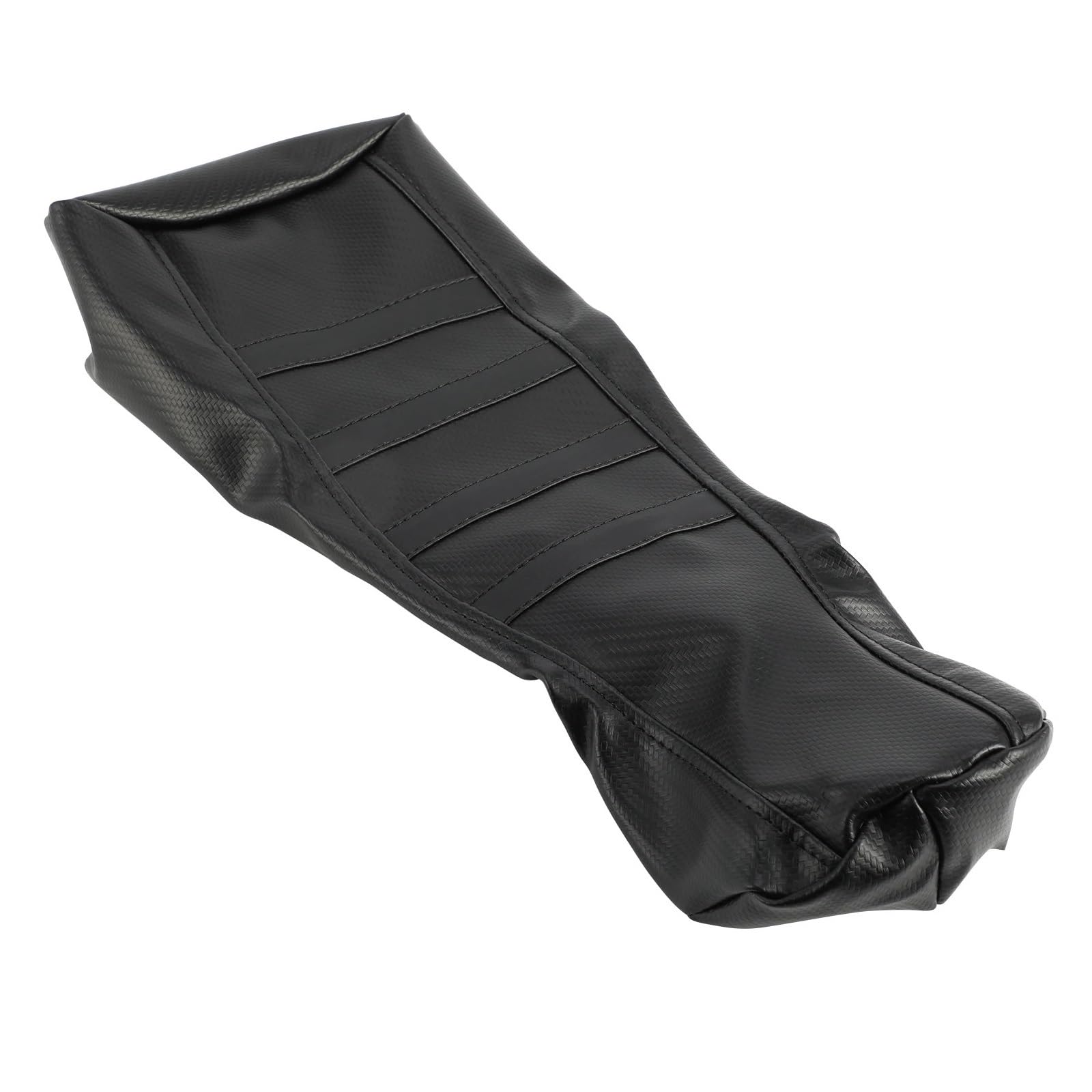DIYUHUO for PW50 PW 50 Dirt Off Road Bike Moto Teile Sitzbezug Motorräder Zubehör Rutschfestes Design PVC Langlebig Wasserdicht(Black) von DIYUHUO