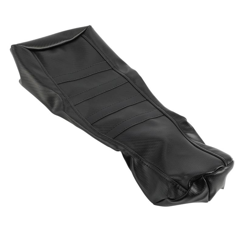 DIYUHUO for PW50 PW 50 Dirt Off Road Bike Moto Teile Sitzbezug Motorräder Zubehör Rutschfestes Design PVC Langlebig Wasserdicht(Black) von DIYUHUO