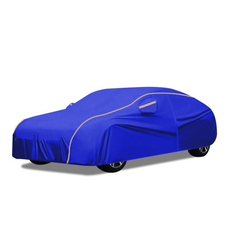 Autoabdeckung Für BMW X5 M G05 2019-2023| Wasserdicht Vollgarage | Staubdicht Autohülle Autoplane UV-Schutz Car Cover(Blue) von DJTCKJ