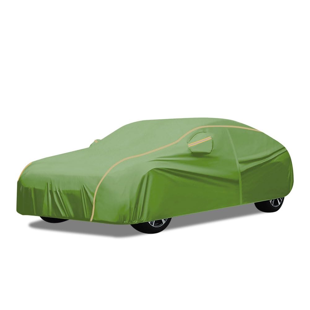 Autoabdeckung Für BMW X5 M G05 2019-2023| Wasserdicht Vollgarage | Staubdicht Autohülle Autoplane UV-Schutz Car Cover(Green) von DJTCKJ
