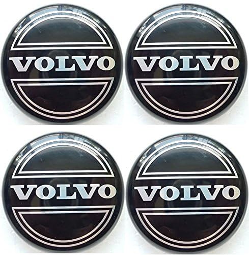 4 Stück Auto Radnabenkappen für Volvo S70 V70 XC90 850 960 S90 S80, Auto Radmitte Nabenkappen Felgenmitte Emblem Abdeckung Staubdicht Felgen Naben Radkappen Auto-Styling-Zubehör von DJUNA
