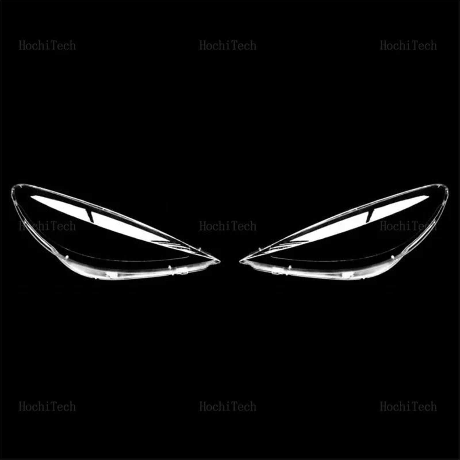 Geeignet For Peugeot 206 Auto Front Scheinwerfer Transparent Lampenschirm(Left and Right) von DJWSHENRUI