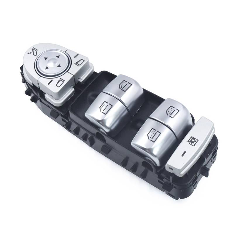 DKAEUK BZWS022 Elektrischer Fensterschalter für Fahrerseite Kompatibel mit Mercedes-Benz C300 C350e C43 AMG C63 AMG GLC300 GLC43 AMG 2015-2018 W205 X253 C253 von DKAEUK