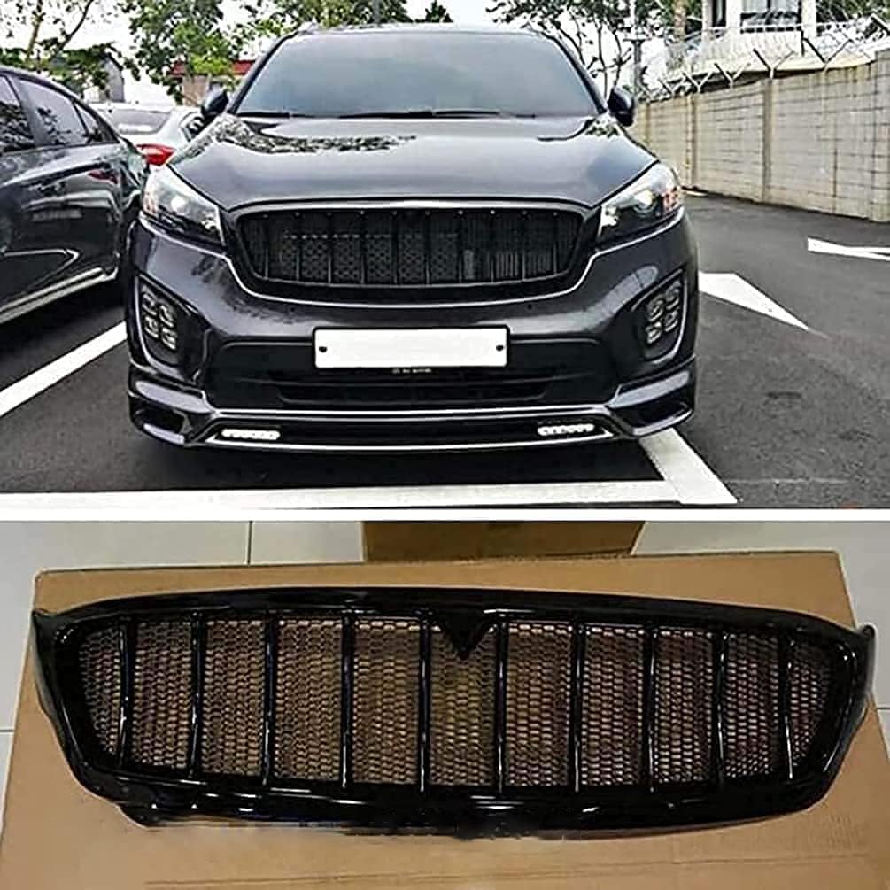 Radiator Kühlergrille Mittelnetz Grilles für Kia Sorento 2015-2017,Auto Styling Zubehör Mitte Kühlergrill Frontstoßstangengrill Radiator Kühlergrille Mittelnetz Grilles für Kia Sorento 2015-2017,Auto Styling Zubehör Mitte Kühlergrill Frontstoßstangengrill von DKLIMA