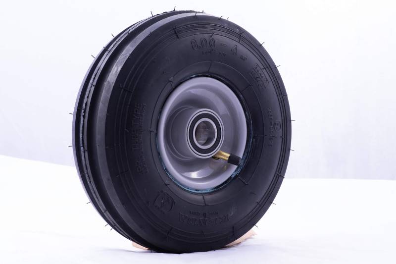 Komplettrad 3.00-4 4PR K406-3 Rib, Nabe: 20x50mm von DKS